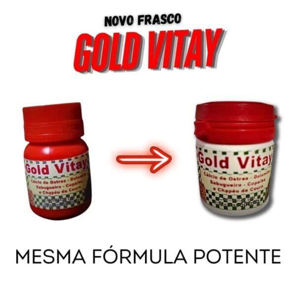 Novo Frasco Gold Vitay